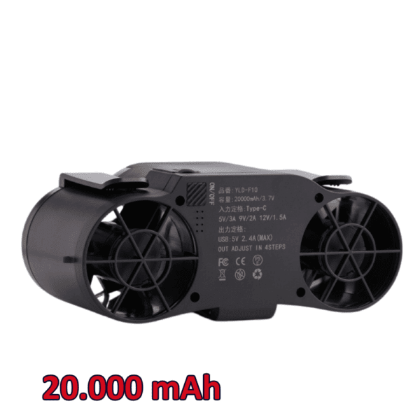 Quạt Đeo Lưng KAZUMA KF10 Plus